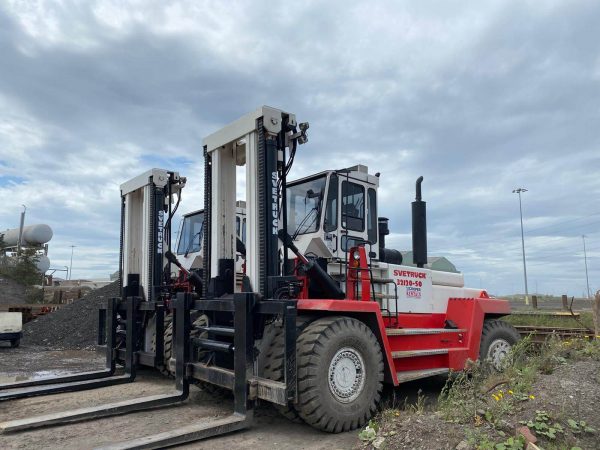 Photo of Two 32 - 80 Tonne Svetruck Forklifts
