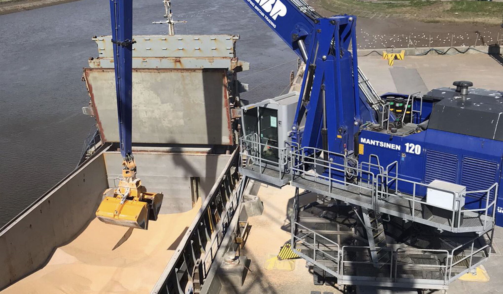 Image of Hydraulic Cranes / Port Cranes from the Mantsinen Crane Range