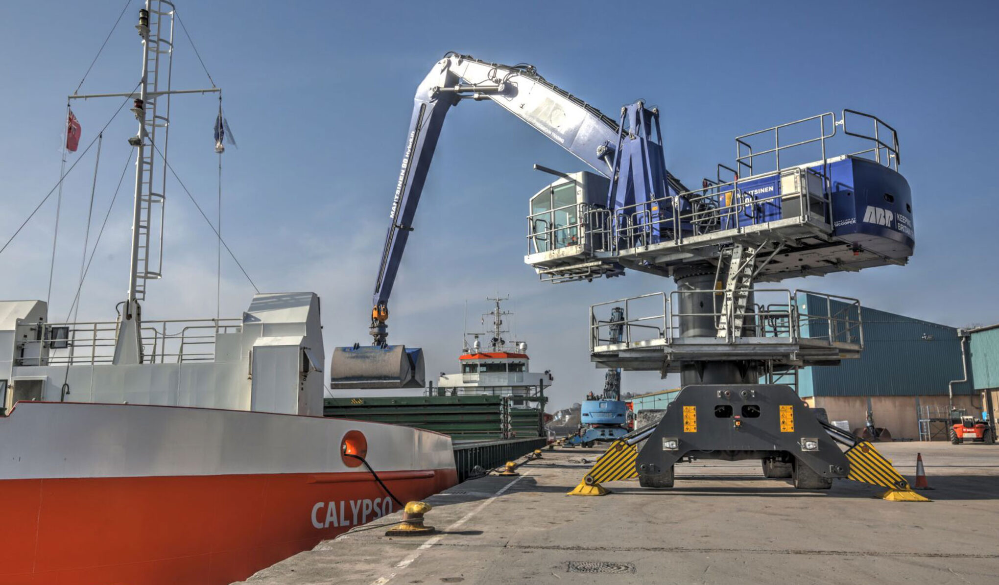 Image of Hydraulic Cranes / Port Cranes from the Mantsinen Crane Range