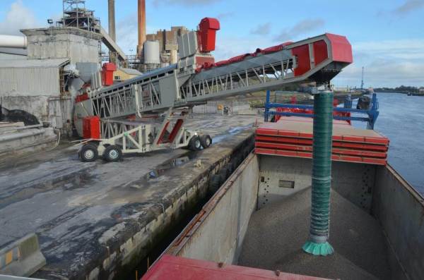 Telescopic Radial Shiploaders