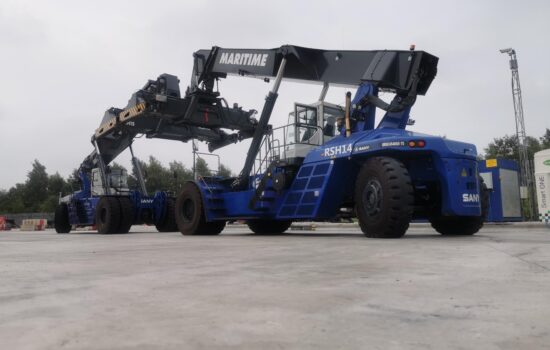 Maritime Transport Sany Reachstackers
