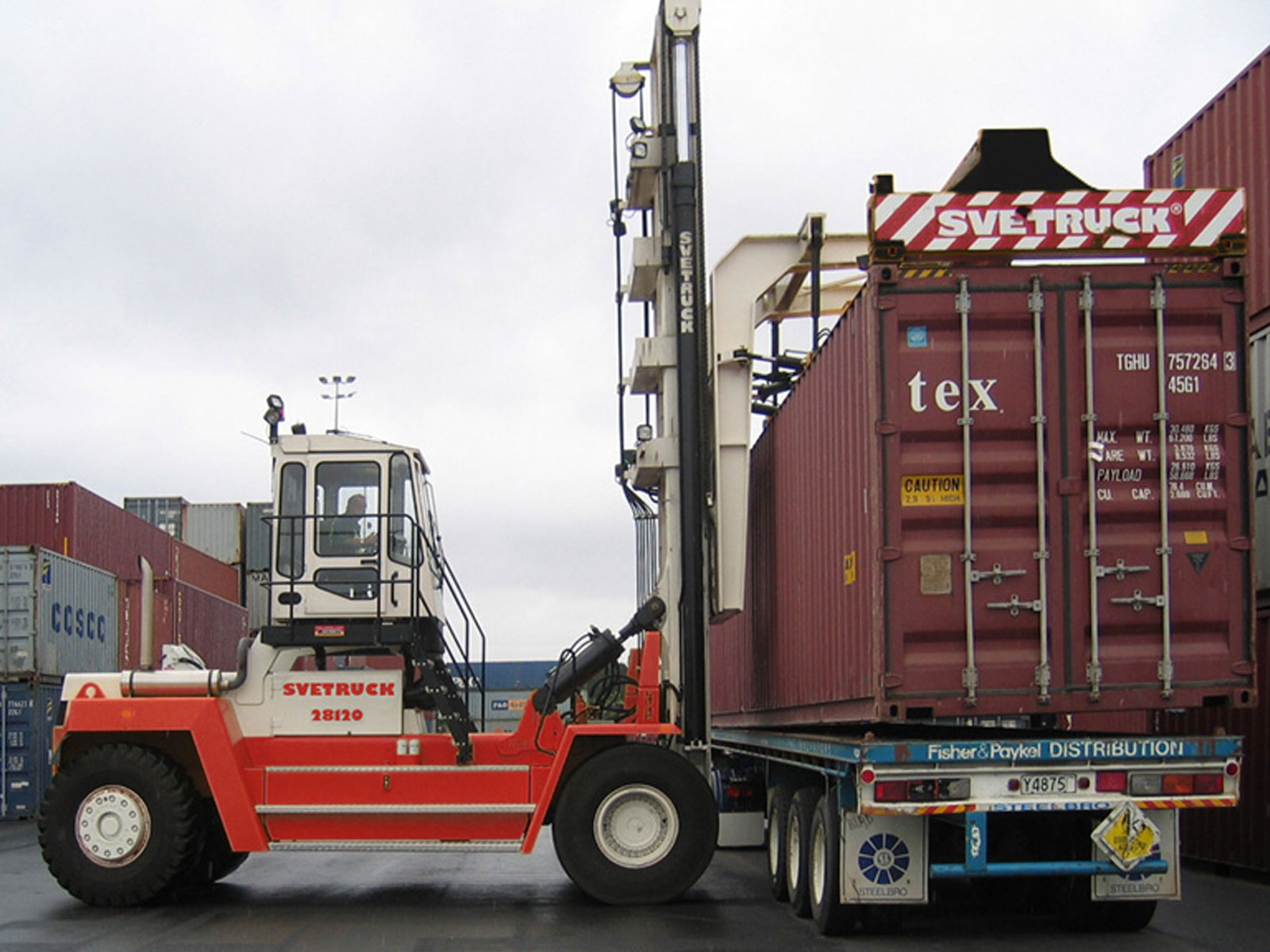 Svetruck Empty Container Handlers